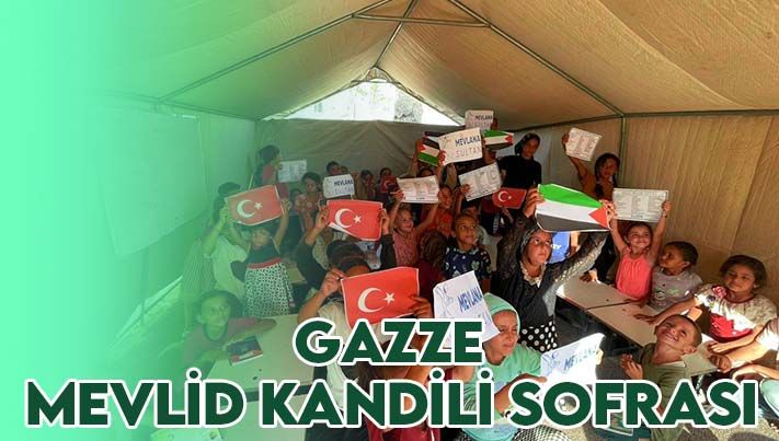 Gazze Mevlid Kandili Sofrası