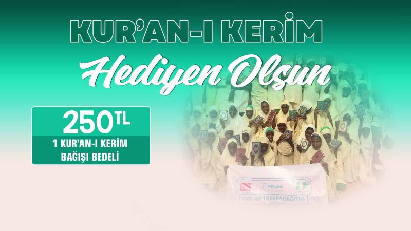 Kur'an-ı Kerim Hediyen Olsun